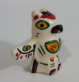 Horseshoe Bay, B.C. Bird Themed Totem Pole Shaped Ceramic Salt or Pepper Shaker Souvenir Travel Collectible