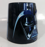 Disney Star Wars Darth Vader 24 oz. Dark Blue and Black Embossed Ceramic Coffee Mug Cup