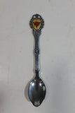 Alberta Wild Rose Metal Spoon Souvenir Travel Collectible