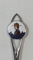 Qualicum Beach British Columbia Canada RCMP Enamel and Metal Spoon Souvenir Travel Collectible