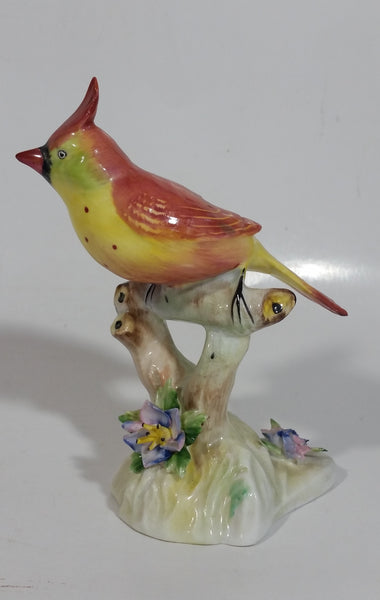 Vintage Royal Adderley Female Cardinal Bird Bone China Sculpture Decorative Ornament Made in England