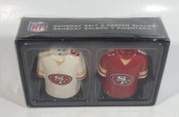 NFL Game Day San Francisco 49ers Sports Team Jersey Shaped Ceramic Salt & Pepper Shakers New in Package