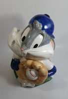 1993 Warner Bros. Looney Tunes Bugs Bunny Baseball Player Ceramic Cookie Jar Cartoon Collectible