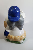 1993 Warner Bros. Looney Tunes Bugs Bunny Baseball Player Ceramic Cookie Jar Cartoon Collectible