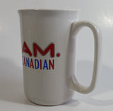 Rare Molson Canadian Beer "I Am Canadian" White Ceramic Coffee Mug Cup