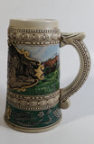 ﻿1990 Ceramarte Coors Brewing Company 1935 Print Advertisement Hand Painted Ceramic Beer Stein Made in Brazil