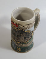 ﻿1990 Ceramarte Coors Brewing Company 1935 Print Advertisement Hand Painted Ceramic Beer Stein Made in Brazil