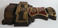 Extremely Rare Vintage San Miguel Imported Beer Pale Pilsner Light Cerveza Negra Dark 3D Medieval Castle Themed Hard Plastic Beer Sign 12" x 17 1/2"