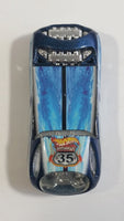 2003 Hot Wheels Highway 35 World Race Wave Rippers Team #1 Deora II Dark Blue Die Cast Toy Car Vehicle