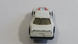 1989 Hot Wheels 81 Thunder Burner White Die Cast Toy Car Vehicle Gold 5SP