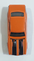 2010 Hot Wheels 1967 Chevrolet Camaro Orange Die Cast Toy Car Vehicle w/ Opening Hood