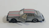 HTF Variation Vintage Yatming Road Tough Street Machines Cadillac Seville No. 1026 Silver Die Cast Toy Car Vehicle with Opening Doors