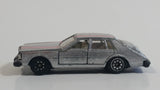 HTF Variation Vintage Yatming Road Tough Street Machines Cadillac Seville No. 1026 Silver Die Cast Toy Car Vehicle with Opening Doors