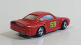 1990 Hot Wheels Ultra Hots Porsche 959 Red #59 Die Cast Toy Race Car Vehicle