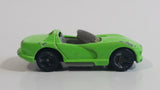 1999 Hot Wheels Power Launcher Dodge Viper RT/10 Bright Lime Green Die Cast Toy Dream Sports Car Vehicle