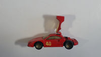 1997 Hot Wheels Ferrari F40 Red Die Cast Toy Dream Luxury Super Car Vehicle Opening Rear Mount Engine