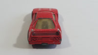 1997 Hot Wheels Ferrari F40 Red Die Cast Toy Dream Luxury Super Car Vehicle Opening Rear Mount Engine