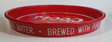 Vintage Coors America's Fine Light Beer 13" Diameter Round Metal Red Beverage Serving Tray