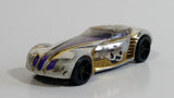 2009 Hot Wheels Track Stars Covelight Gold Chrome #09 Die Cast Toy Car Vehicle