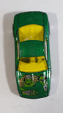 2001 Hot Wheels Anime Muscle Tone Metalflake Green Die Cast Toy Car Vehicle