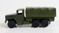 1986 Hot Wheels Troop Convoy U.S. Army Olive Green Die Cast Toy Car Military Vehicle