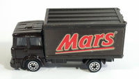 1995 Hot Wheels Auto City Mars Chocolate Bar Candy Snack Brown Delivery Truck Die Cast Toy Car Vehicle with Opening Rear Doors