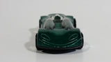 1999 Hot Wheels Double Cross Metalflake Dark Green Die Cast Toy Car Vehicle McDonald's Happy Meal 9/16