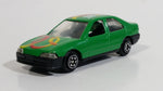 Yatming no. 818 '91-95 Honda Civic Green "1A" Die Cast Toy Car Vehicle