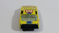 Yatming No. 1038 Chevrolet Corvette Bull King of Road Best Shot #38 Yellow Die Cast Toy Race Car Vehicle