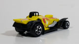 2002 Hot Wheels Geothermal Blast Ramp and Gate Super Comp Dragster Yellow Die Cast Race Car Toy Vehicle - McDonald's Happy Meal 4/6