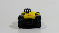 2002 Hot Wheels Geothermal Blast Ramp and Gate Super Comp Dragster Yellow Die Cast Race Car Toy Vehicle - McDonald's Happy Meal 4/6