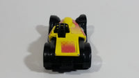 2002 Hot Wheels Geothermal Blast Ramp and Gate Super Comp Dragster Yellow Die Cast Race Car Toy Vehicle - McDonald's Happy Meal 4/6