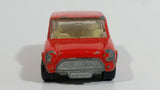 Vintage 1970 Lesney Matchbox Series Superfast No. 29 Racing Mini Orange Die Cast Toy Car Vehicle