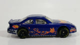 1996 Hot Wheels Pro Racing Series Grand Prix Stocker #44 Dark Blue Die Cast Toy Car Vehicle GYE Tires