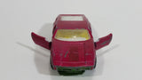 Vintage 1972 Lesney Matchbox Superfast No. 32 Maserati Bora Magenta Pink Die Cast Toy Car Vehicle with Opening Doors Made in England