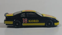 Welly Audi A6 "Kord" 18 Nascar Black and Yellow Die Cast Toy Race Car Vehicle