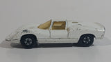 Vintage 1970 Lesney Matchbox Series Superfast No. 68 Porsche 910 White Die Cast Toy Car Vehicle Made in England
