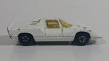 Vintage 1970 Lesney Matchbox Series Superfast No. 68 Porsche 910 White Die Cast Toy Car Vehicle Made in England