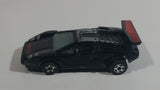 Vintage 1981 Kidco Lamborghini Countach Black Die Cast Toy Exotic Car Vehicle Made in Macao