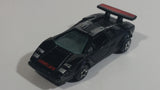 Vintage 1981 Kidco Lamborghini Countach Black Die Cast Toy Exotic Car Vehicle Made in Macao