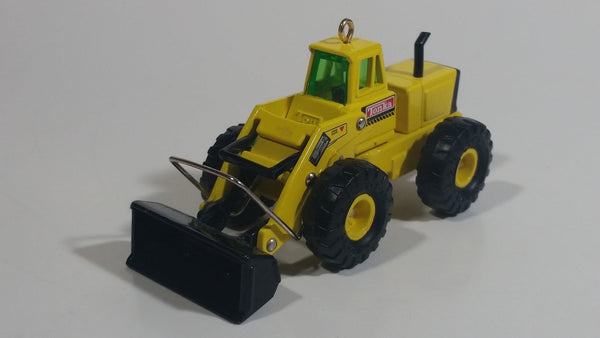 1997 Hallmark Hasbro Tonka Front End Loader Yellow Die Cast Construction Equipment Vehicle Hanging Christmas Tree Ornament