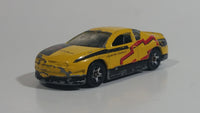 2001 Hot Wheels Monte Carlo Concept Car Yellow Die Cast Car Vehicle