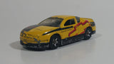 2001 Hot Wheels Monte Carlo Concept Car Yellow Die Cast Car Vehicle