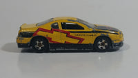 2001 Hot Wheels Monte Carlo Concept Car Yellow Die Cast Car Vehicle