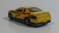 2001 Hot Wheels Monte Carlo Concept Car Yellow Die Cast Car Vehicle