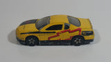 2001 Hot Wheels Monte Carlo Concept Car Yellow Die Cast Car Vehicle