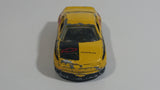 2001 Hot Wheels Monte Carlo Concept Car Yellow Die Cast Car Vehicle