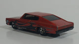 2003 Hot Wheels Wastelanders '67 Dodge Charger Metalflake Burnt Orange Die Cast Toy Muscle Car Vehicle