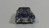 2001 Hot Wheels Evil Twin Dark Metalflake Purple Die Cast Toy Car Vehicle