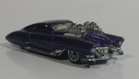 2001 Hot Wheels Evil Twin Dark Metalflake Purple Die Cast Toy Car Vehicle